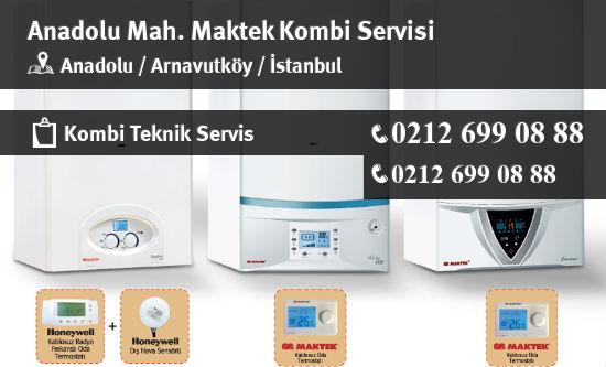 Anadolu Maktek Kombi Servisi İletişim