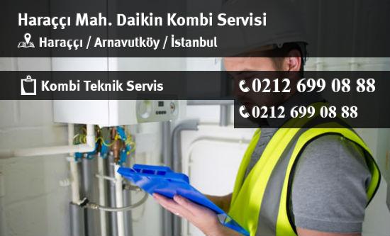 Haraççı Daikin Kombi Servisi İletişim