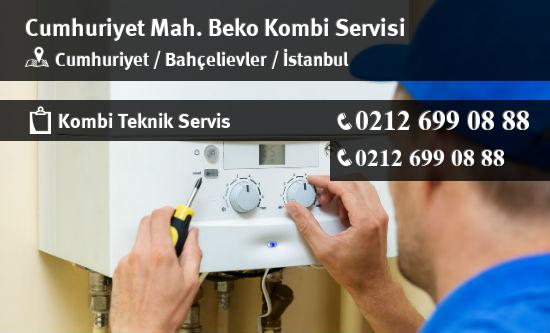 Cumhuriyet Beko Kombi Servisi İletişim