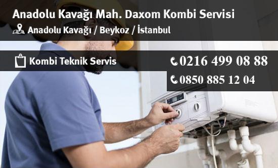 Anadolu Kavağı Daxom Kombi Servisi İletişim