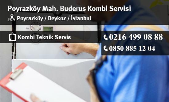 Poyrazköy Buderus Kombi Servisi İletişim