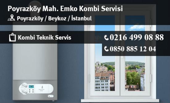 Poyrazköy Emko Kombi Servisi İletişim