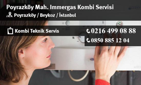 Poyrazköy Immergas Kombi Servisi İletişim