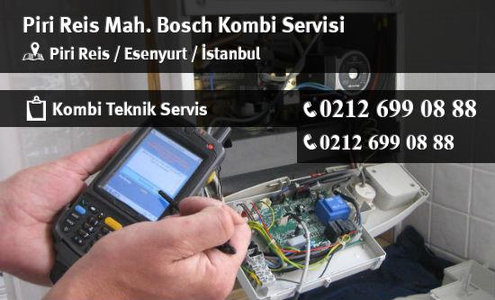 Piri Reis Bosch Kombi Servisi İletişim