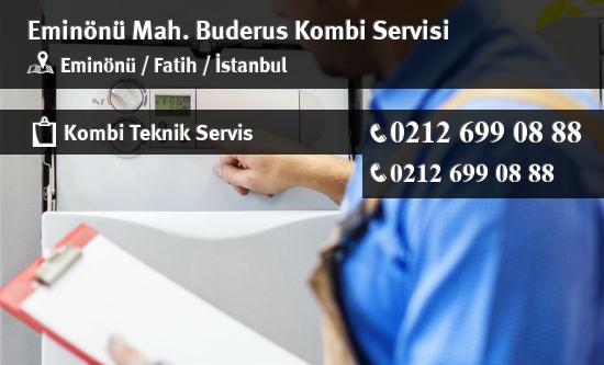 Eminönü Buderus Kombi Servisi İletişim