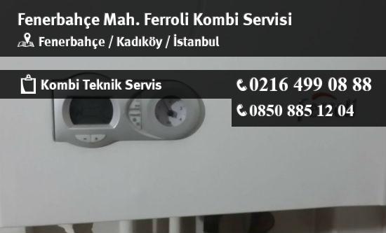 Fenerbahçe Ferroli Kombi Servisi İletişim