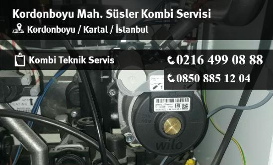 Kordonboyu Süsler Kombi Servisi İletişim