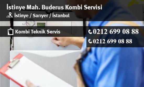İstinye Buderus Kombi Servisi İletişim