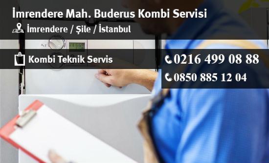 İmrendere Buderus Kombi Servisi İletişim