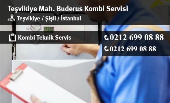 Teşvikiye Buderus Kombi Servisi İletişim