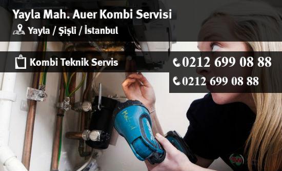 Yayla Auer Kombi Servisi İletişim
