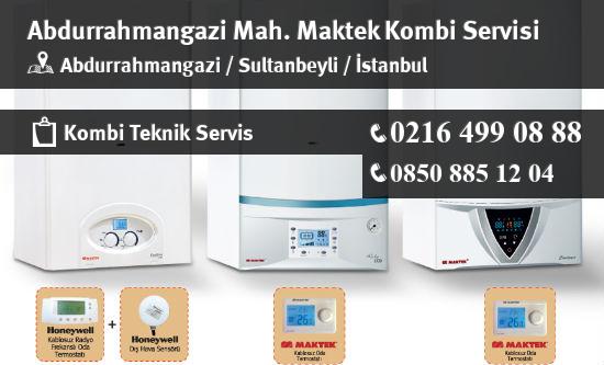 Abdurrahmangazi Maktek Kombi Servisi İletişim