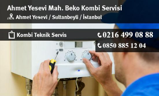 Ahmet Yesevi Beko Kombi Servisi İletişim