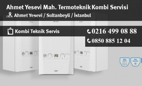 Ahmet Yesevi Termoteknik Kombi Servisi İletişim