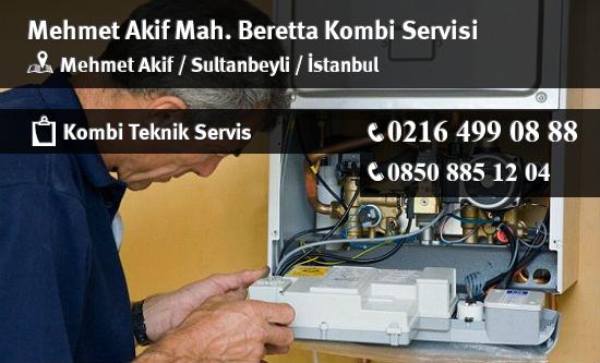 Mehmet Akif Beretta Kombi Servisi İletişim
