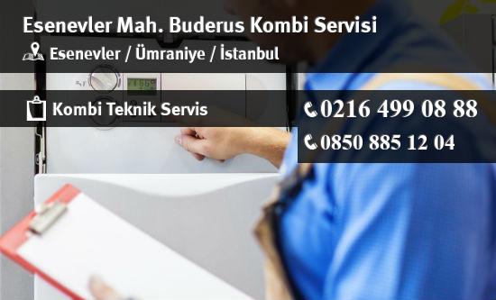 Esenevler Buderus Kombi Servisi İletişim