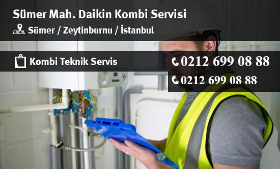 Sümer Daikin Kombi Servisi İletişim