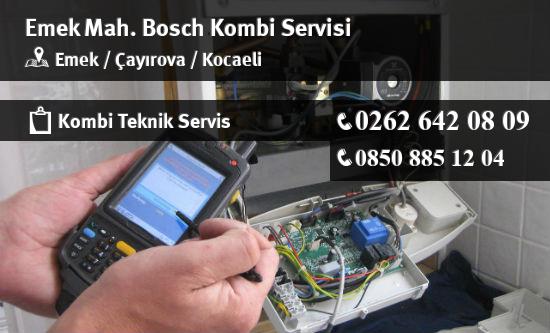 Emek Bosch Kombi Servisi İletişim
