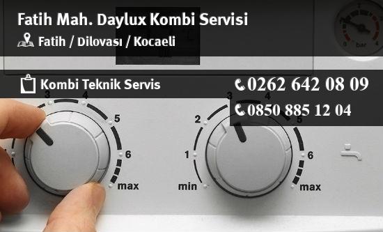 Fatih Daylux Kombi Servisi İletişim