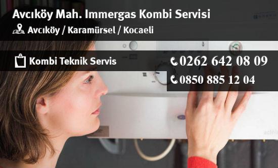 Avcıköy Immergas Kombi Servisi İletişim